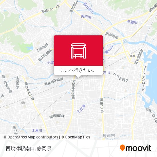 西焼津駅南口地図