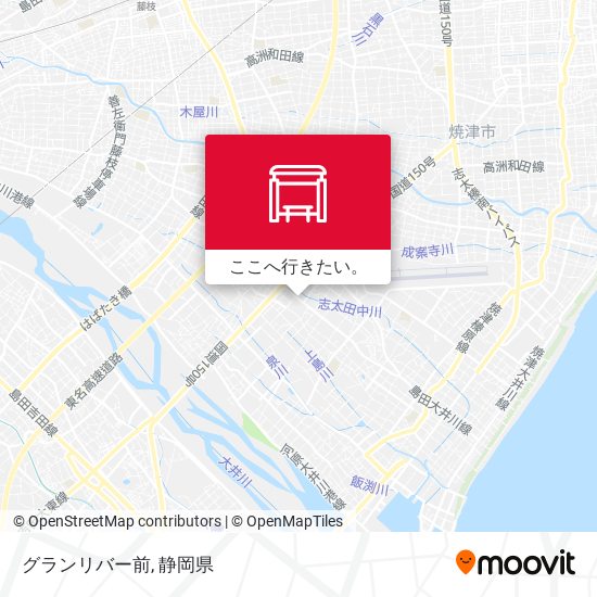 グランリバー前地図