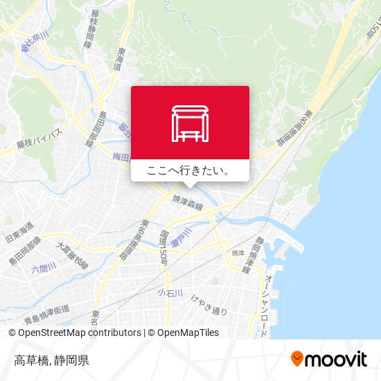 高草橋地図