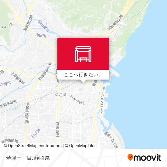 焼津一丁目地図