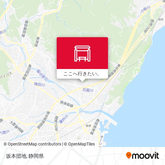 坂本団地地図