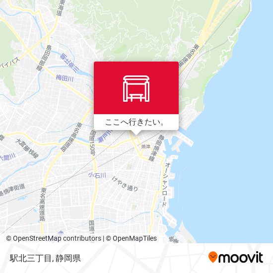 駅北三丁目地図