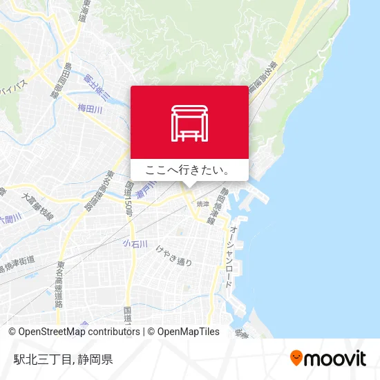 駅北三丁目地図