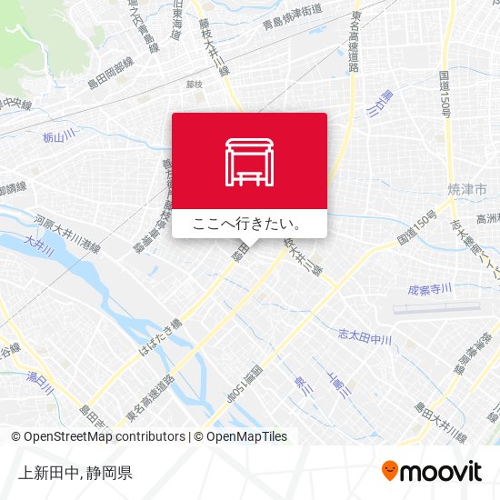 上新田中地図