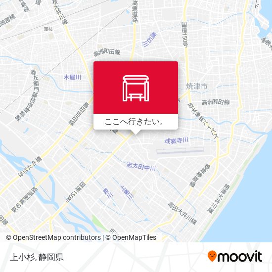 上小杉地図
