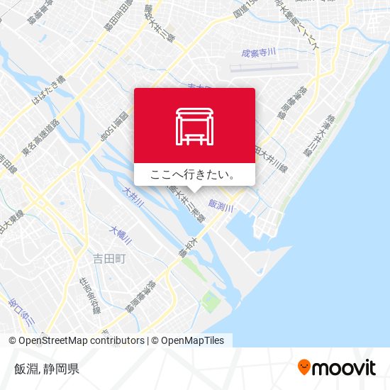 飯淵地図