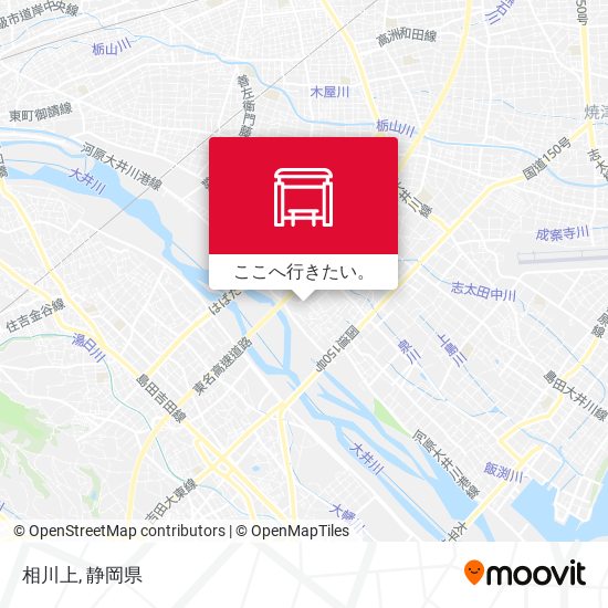 相川上地図
