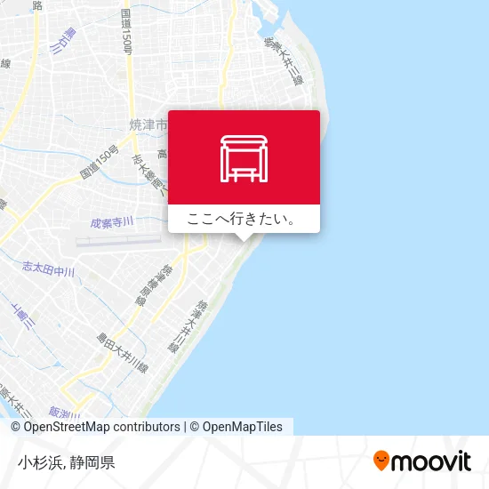 小杉浜地図