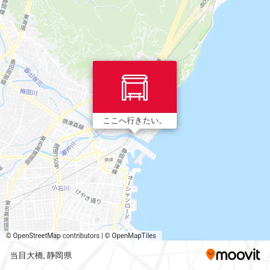 当目大橋地図