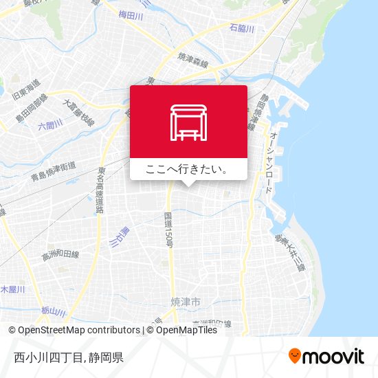 西小川四丁目地図