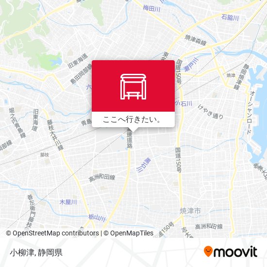 小柳津地図