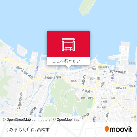 うみまち商店街地図