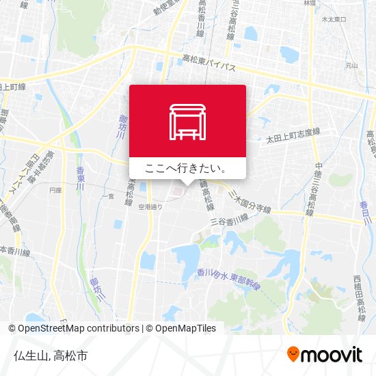 仏生山地図