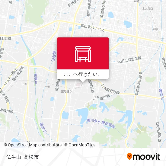 仏生山地図