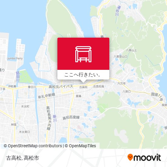 古高松地図