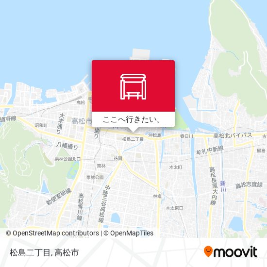 松島二丁目地図