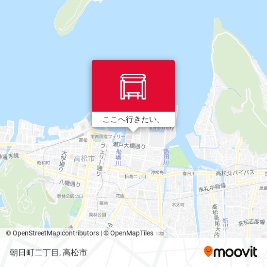 朝日町二丁目地図