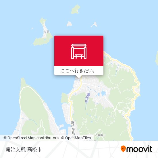 庵治支所地図