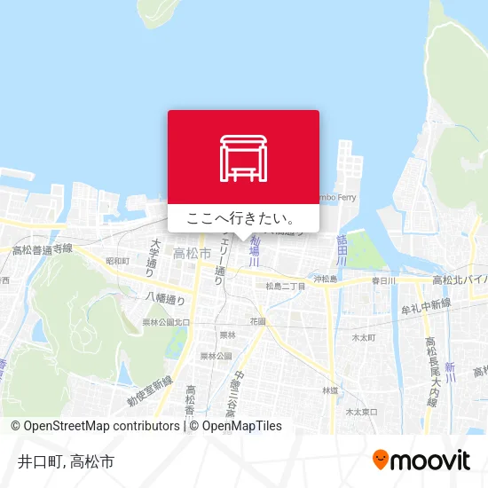 井口町地図