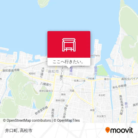 井口町地図