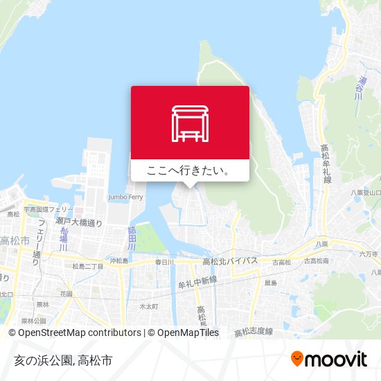亥の浜公園地図