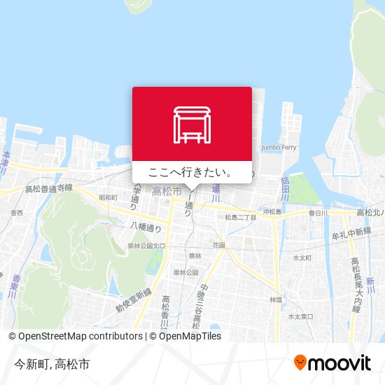 今新町地図
