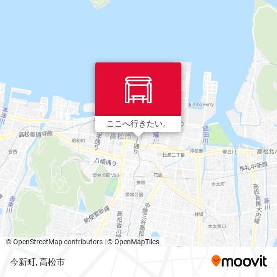 今新町地図