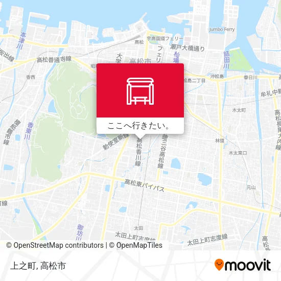 上之町地図