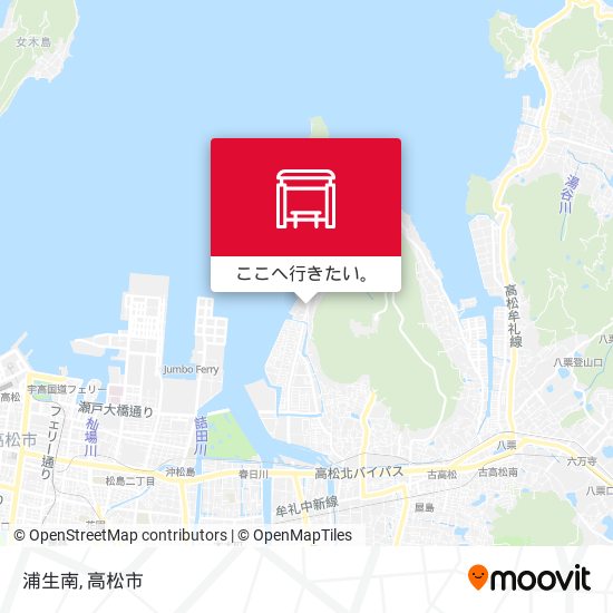 浦生南地図