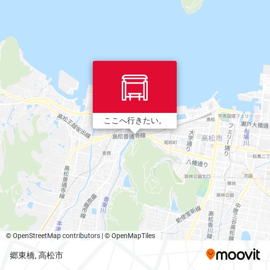 郷東橋地図