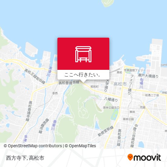 西方寺下地図