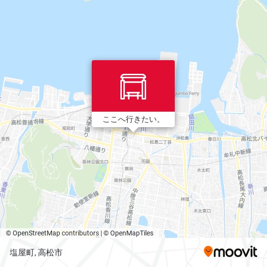 塩屋町地図