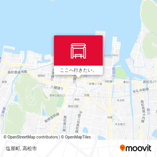 塩屋町地図