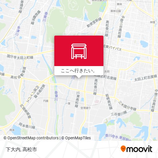 下大内地図