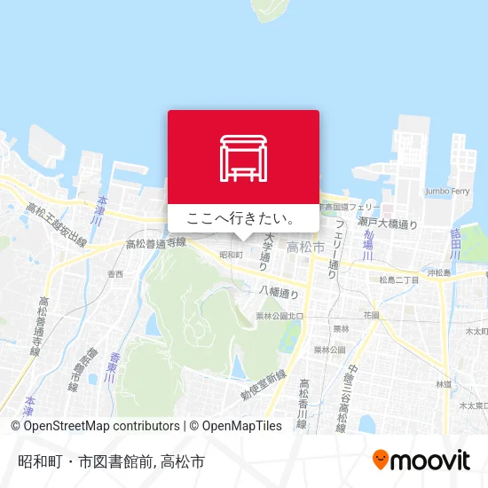 昭和町・市図書館前地図