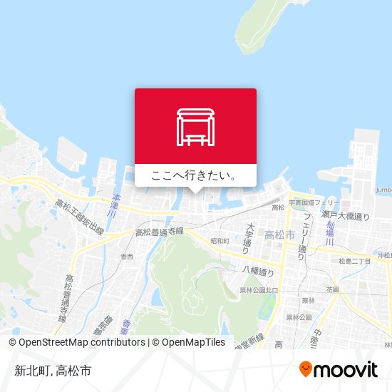 新北町地図
