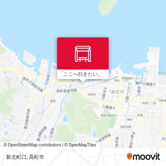 新北町口地図