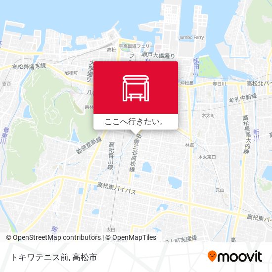 トキワテニス前地図