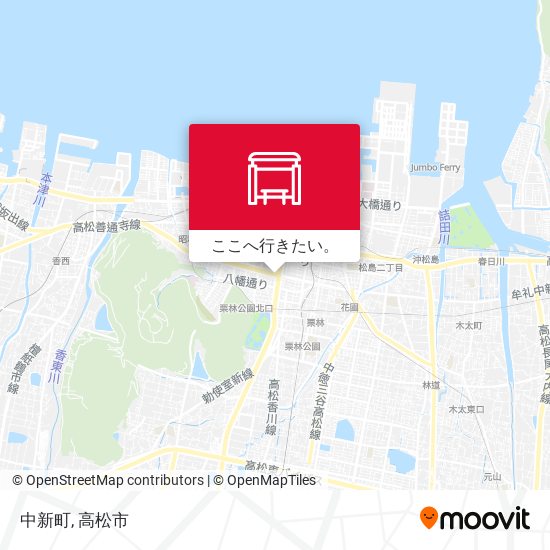 中新町地図