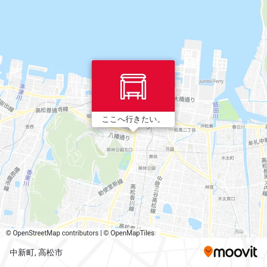中新町地図