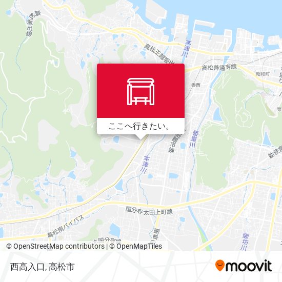 西高入口地図