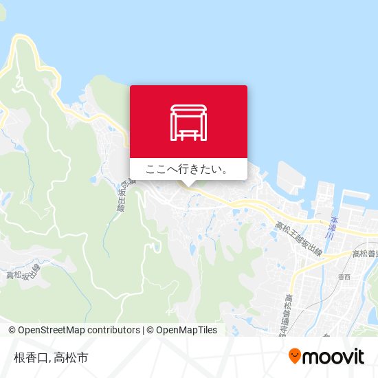 根香口地図