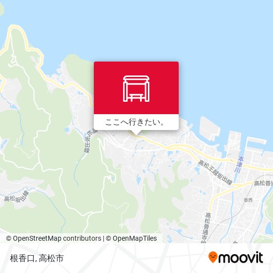 根香口地図