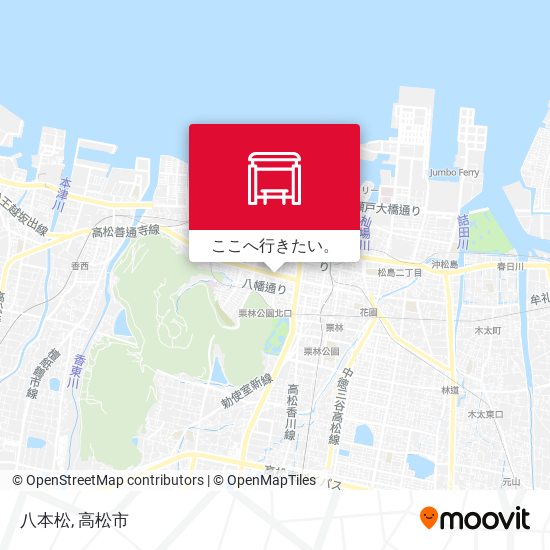 八本松地図