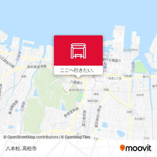 八本松地図