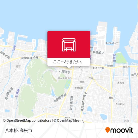 八本松地図