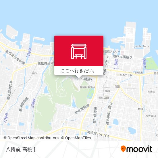 八幡前地図