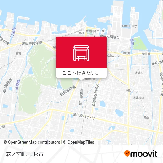 花ノ宮町地図