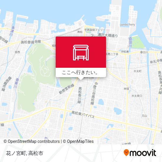 花ノ宮町地図