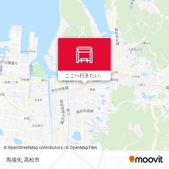馬場先地図